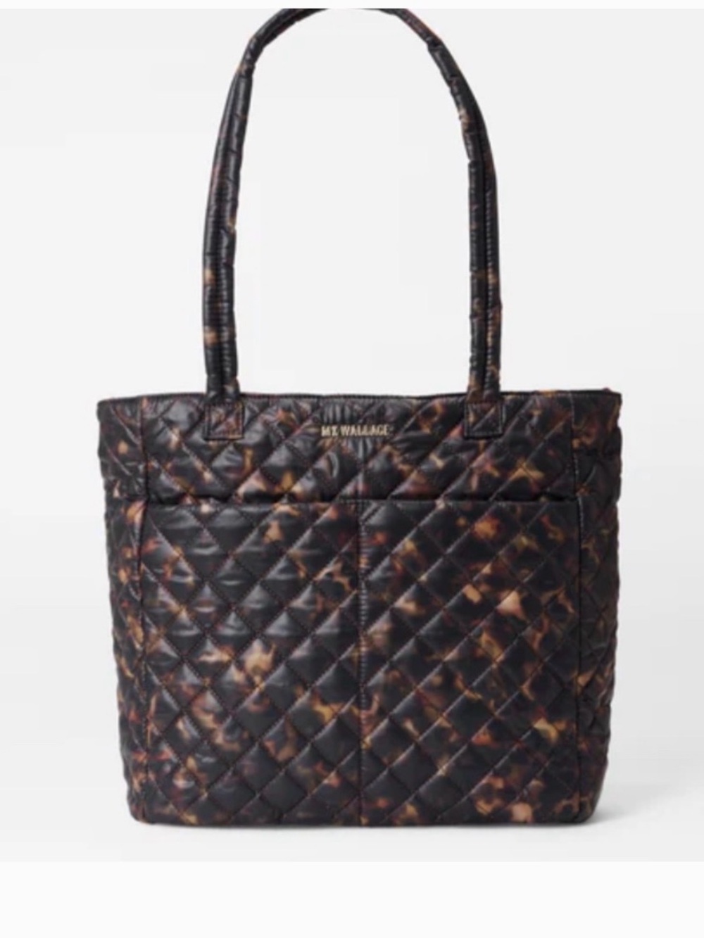 MZ Wallace Metro Quatro Bag in Tortoise - Picture 9 of 10
